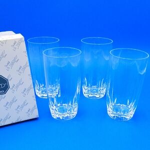 JG Durand Crystal Clear Glass Set